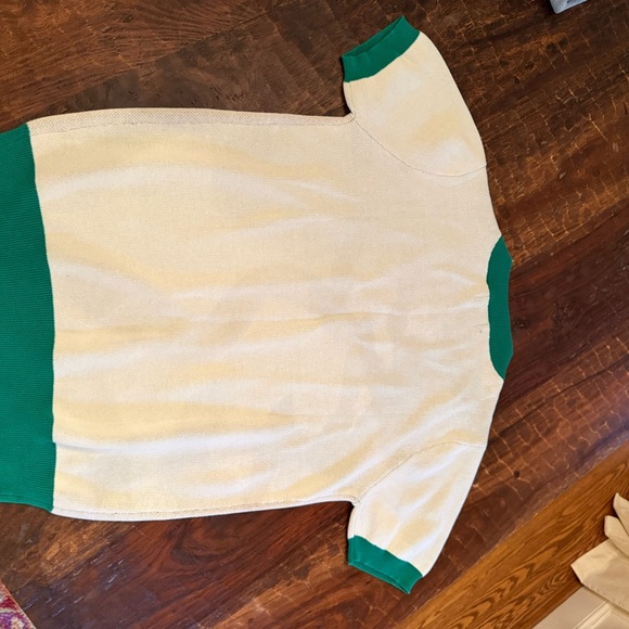 ✨NWT OXKnit Vintage Inspired Flower Knitted Top XL - Picture 7 of 8